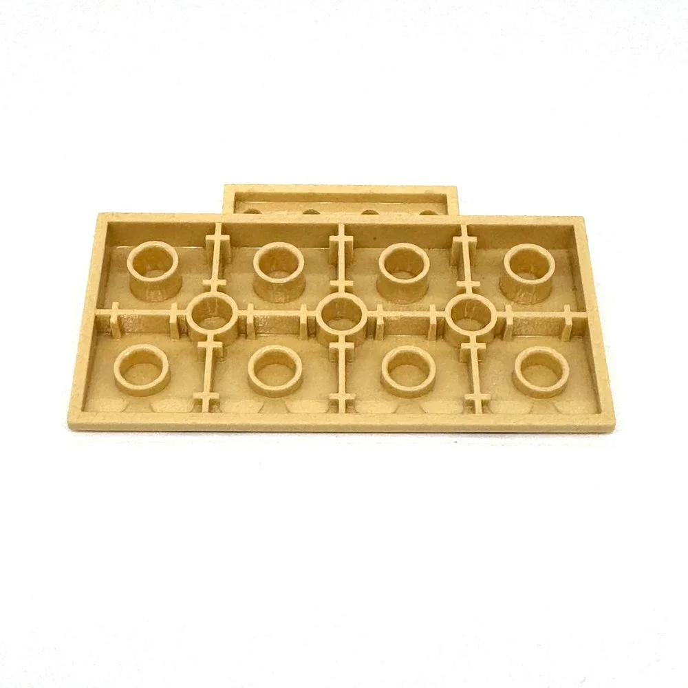 Lego Curved Ramp 6188890 Tan Tire Tracks Stones Road Piece